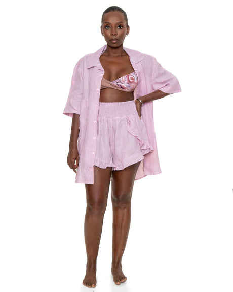 Sol Linen Short - khonsuswim